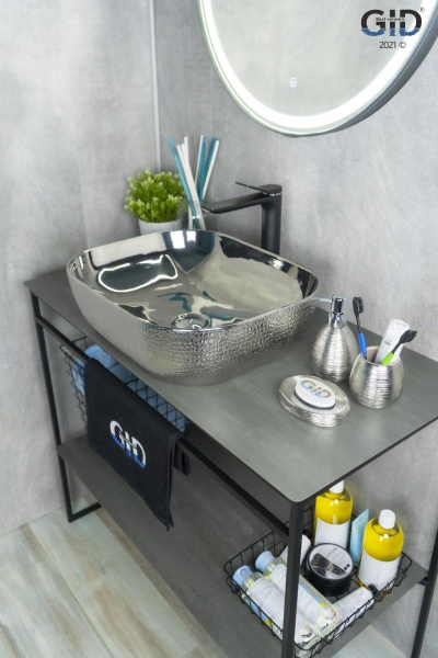 Раковина накладная (50х40) Gid D1302h009