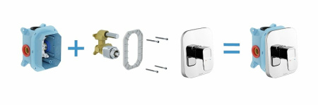 Смеситель для душа Ravak 10° TD 066.00 X070071