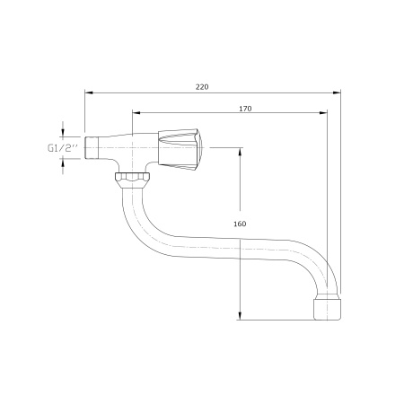 Кран для раковины RUSH Pioneer PI7950-28