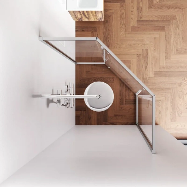 Душевой уголок (90х90) Am.Pm Gem W90G-405-9090-MT хром