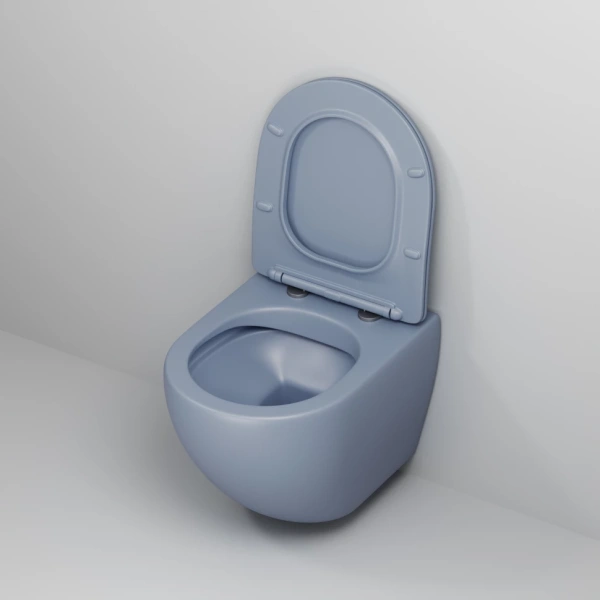 Унитаз подвесной безободковый Grossman Color GR-4455BSMS-21 с сиденьем микролифт