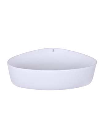 Раковина накладная (50х40,5) Orange  B07-500W белый глянец