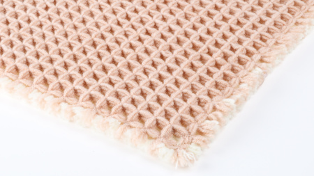 Коврик для ванной Fixsen Soft, розовый, 1-ый 40х60 см, FX-4001B