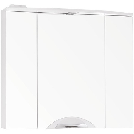 Зеркало-шкаф Style Line Жасмин 2 80 (80x72) ЛС-000010036 белый