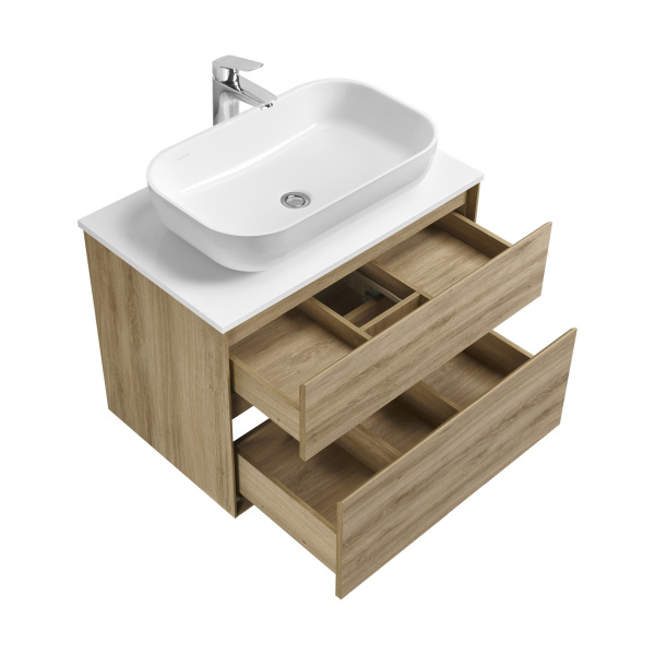 Тумба с раковиной Aquaton Либерти 75 1A2795K3LY010