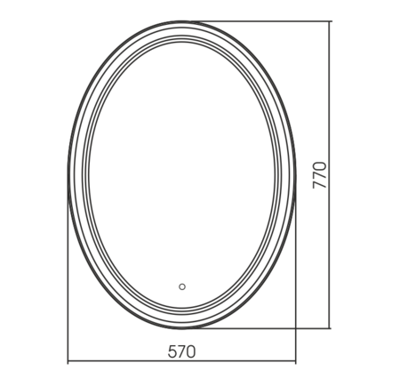 Зеркало (57х77) Silver Mirrors  Vigo LED-00002522