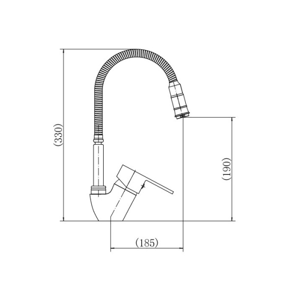 Смеситель для кухни FASHUN A4330-4