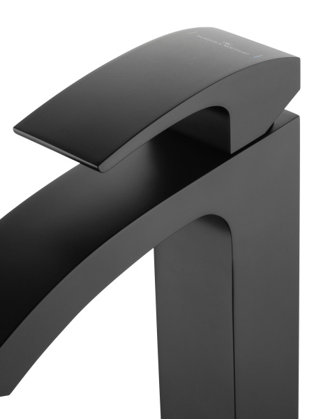 Смеситель для раковины высокий WONZON & WOGHAND FIT, черный матовый WW-88239009-MB