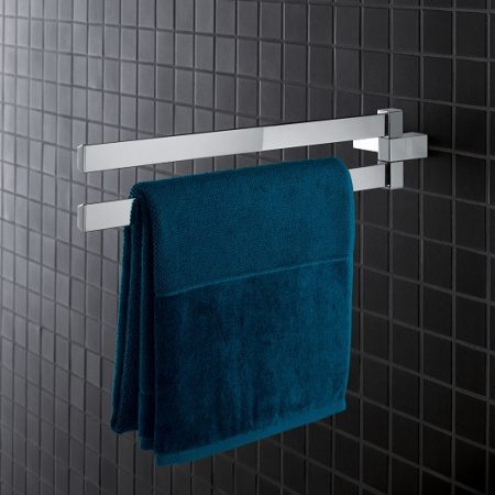 Держатель для полотенца двойной Grohe Selection Cube 40768 000 (40768000) хром