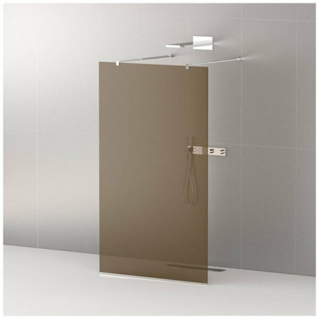 Душевая перегородка 100 см CEZARES LIBERTA LIBERTA-L-2-100-BR-Cr