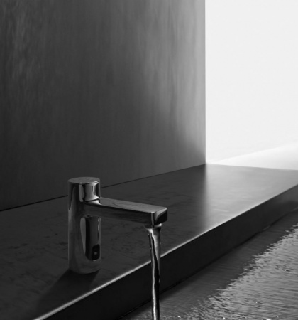 Смеситель для раковины электронный Kludi Zenta 3810505