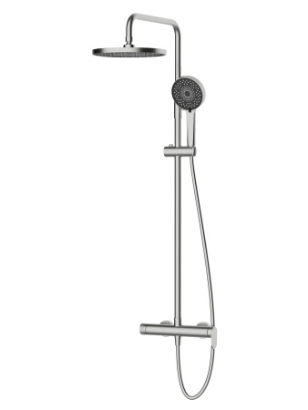 Душевая система с однорычажным смесителем AGGER Sweet A2791222 сатин матовый