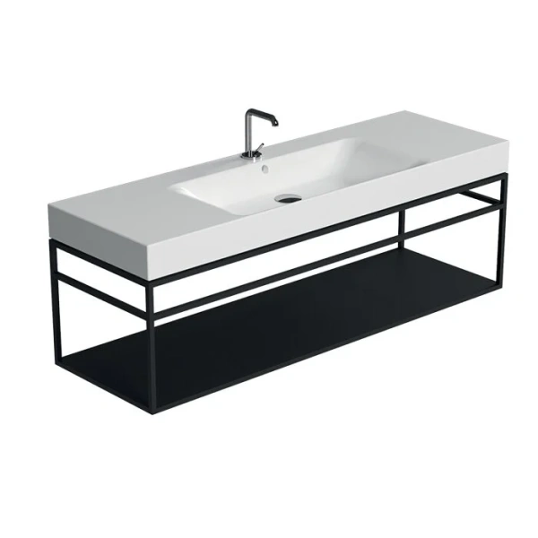 Раковина подвесная (140х45) Kerasan Cento 353501*1 белая