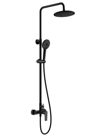 Душевая система WONZON & WOGHAND Blend, черный матовый WW-A30103-MB