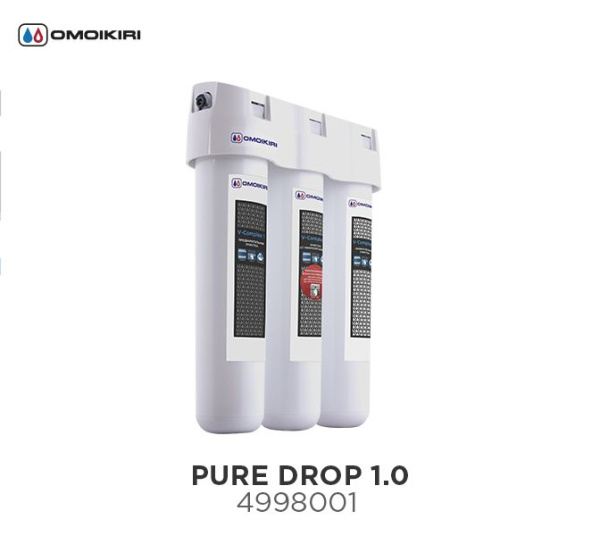 Водоочиститель OMOIKIRI Pure drop 1.0 4998001