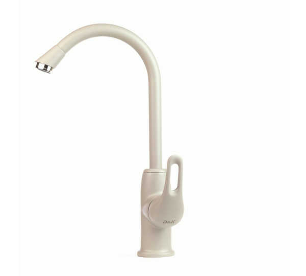 Смеситель для кухни D&K Rhein.Eucharius (DA1372421) высокий грей