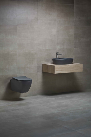 Подвесной безободковый унитаз с сиденьем микролифт beWash Bogen 88303680
