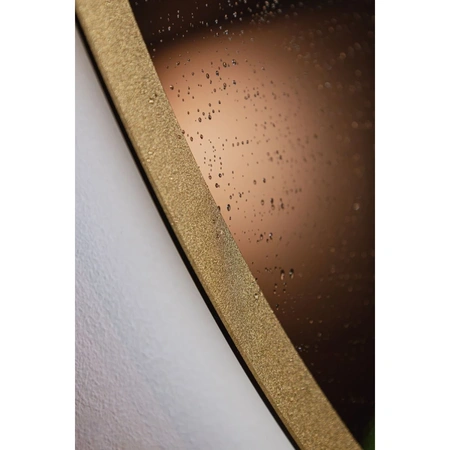 Зеркало с подсветкой Art&Max Torino AM-Tor-550-1050-DS-Gold сенсорным выключателем