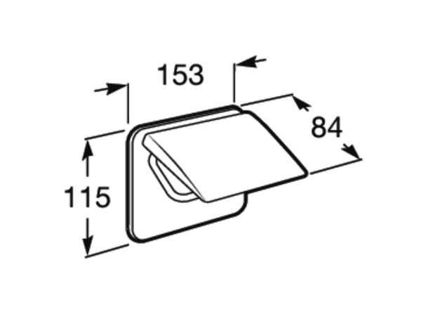 Держатель  туалетной бумаги Roca Hotels 816720001