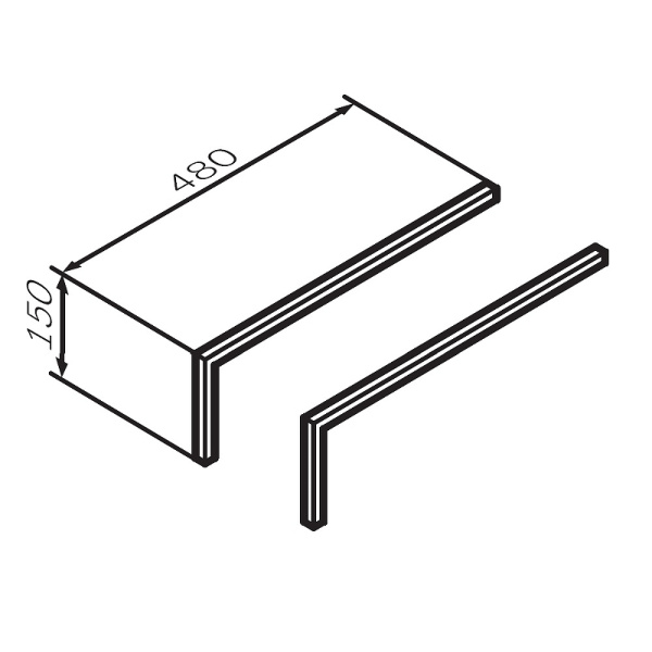 Ножки для шкафа AM.PM Func M8FLEGS015GM
