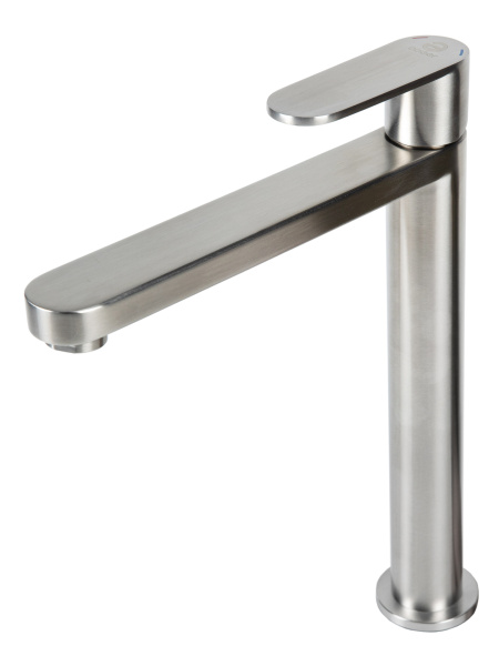 Смеситель для накладной раковины однорычажный высокий Agger Sweet A2712122 сатин матовый