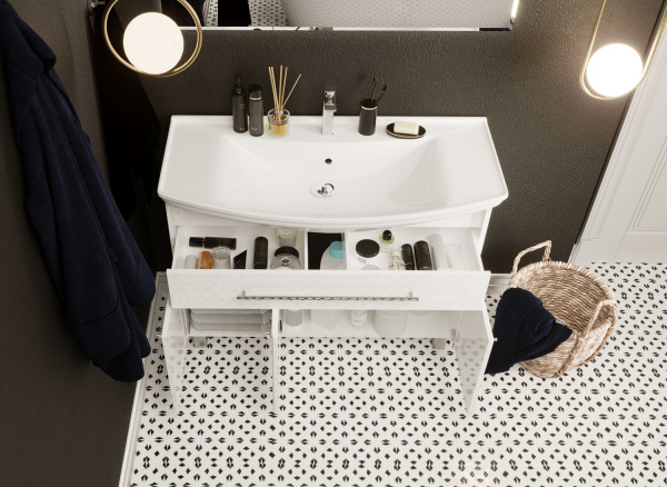 Тумба под раковину 1Marka  Lina Classic New 105Н У94491