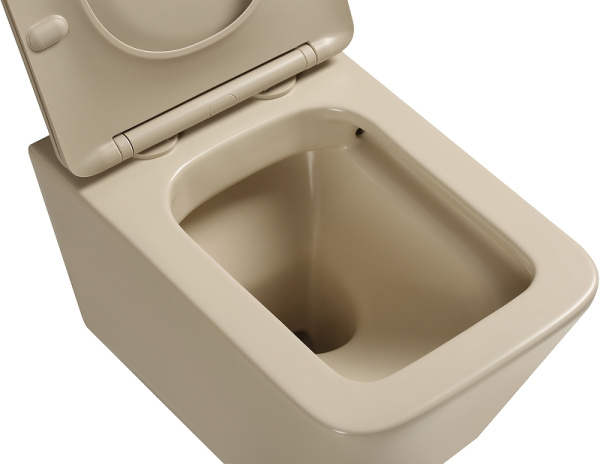 Унитаз подвесной безободковый SantiLine SL-5007BG