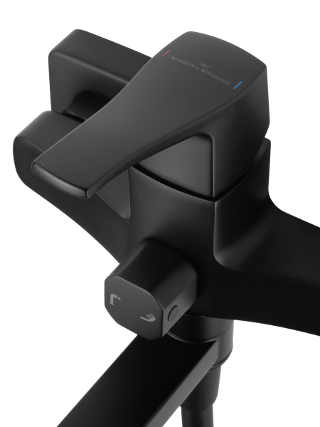 Смеситель для ванны WONZON & WOGHAND FLEX, черный матовый WW-639906-MB Смеситель для ванны WONZON & WOGHAND FLEX, черный матовый WW-639906-MB