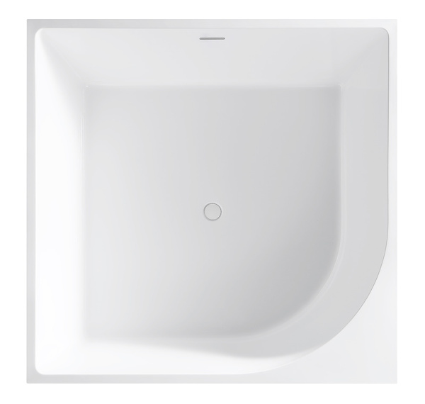 Акриловая ванна (140х140) ABBER AB9337 без гидромассажа, белый Акриловая ванна (140х140) ABBER AB9337 без гидромассажа, белый