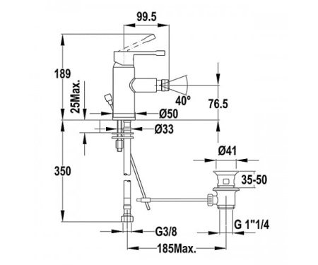Смеситель Teka Alaior XL 226220210 (22.622.02.10)