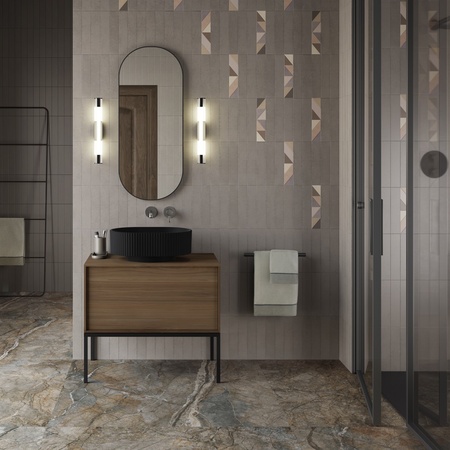 Раковина накладная (53х38) Kerama Marazzi Artbasin VE.NN.wb.50\BLK.M