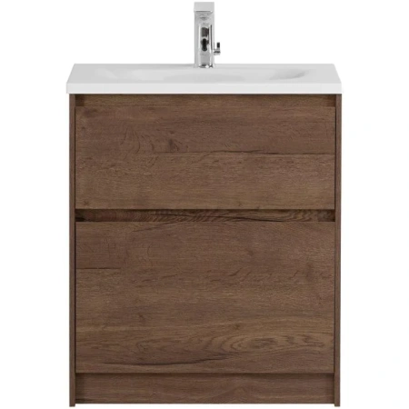 Тумба под раковину BelBagno Kraft 60 KRAFT39-600/390-2C-PIA-RT Rovere Tabacco