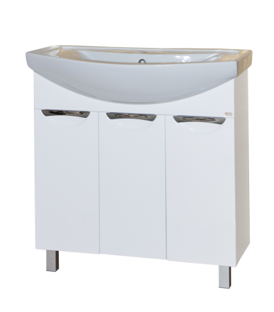 Тумба с раковиной Misty Лаванда 80 УТ000000749