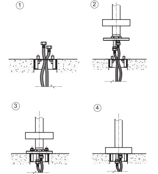 Смеситель напольный для раковины Kerasan Artwork 756198 NEW стальной