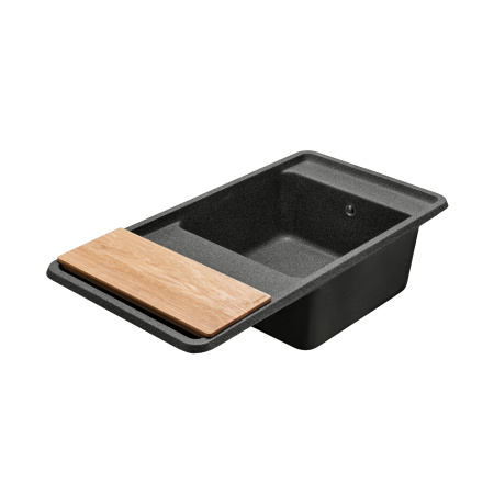 Кухонная мойка Aquaton Беллис 97 1A725132BS210 графит