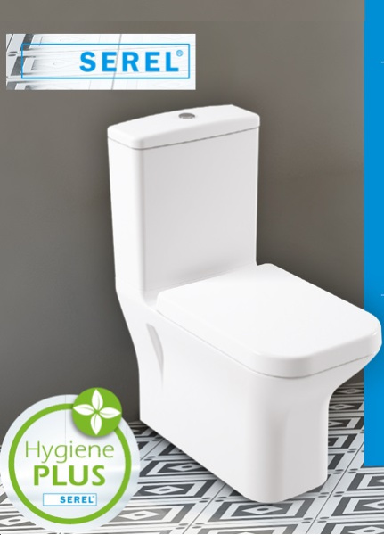 Унитаз напольный  с функцией биде Serel Nita NT12BM