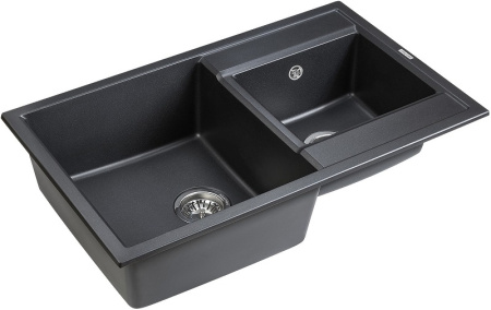 Кухонная мойка Paulmark  Tandem PM238250-DG графит