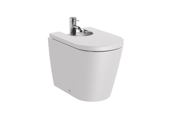 Биде напольное Roca Inspira round  BTW 357527630 жемчужный