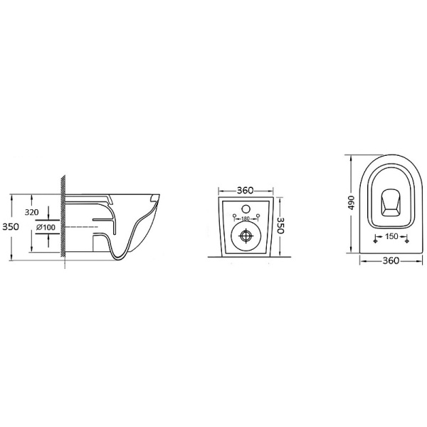 Комплект унитаза с инсталляцией Grossman Style 97.4455BMSQ.05.01M с клавишей смыва