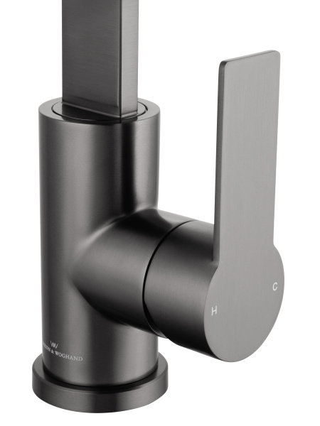 Смеситель для кухни WONZON & WOGHAND, темный графит WW-AE4550-BGG