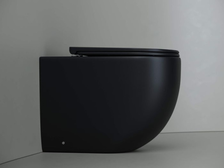 Приставной унитаз безободковый Ceramica Nova Metropol Rimless CN4004MB