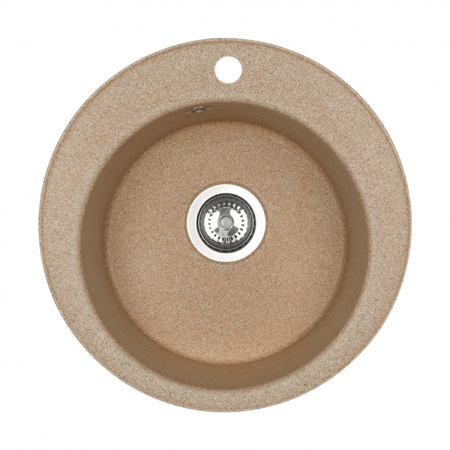Кухонная мойка Aquaton Шелли 50 1A734732SS220 песочный