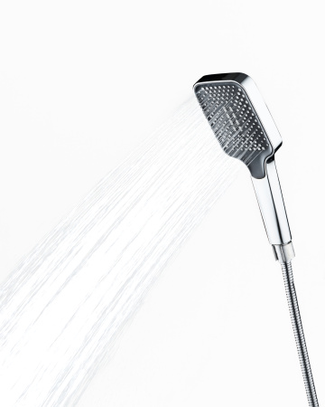 Душевой гарнитур Orange O-Shower OS814cr лейка 1 режим, хром