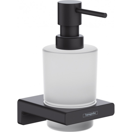 Диспенсер для жидкого мыла Hansgrohe AddStoris 41745670, матовый черный