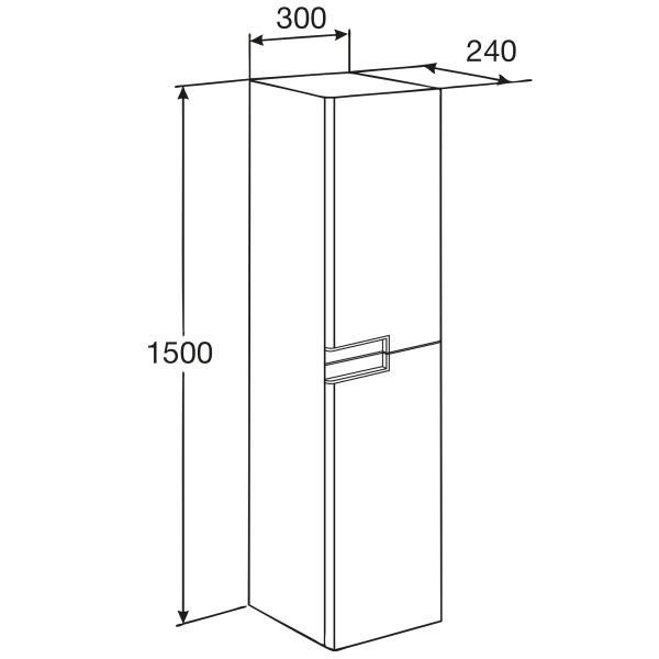 Пенал Roca Victoria Nord Ice Edition ZRU9302729