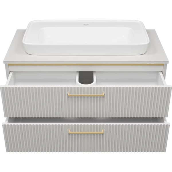 Тумба с раковиной 100 см Brevita Elche УТ000022433