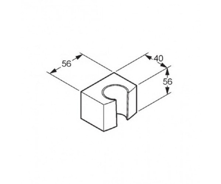 Держатель для душа KLUDI JOOP 5555105-00