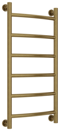 Полотенцесушитель Водяной Выгнутая Сунержа Галант + (80х40) Состаренная бронза 05-0200-8040