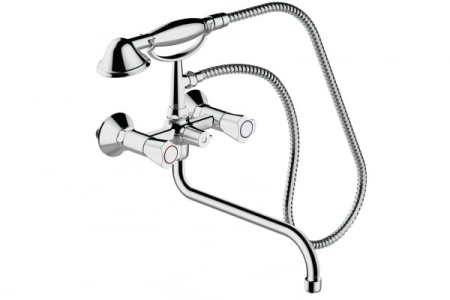 Смеситель для ванны Bravat Duo F6133186CP-LB-RUS