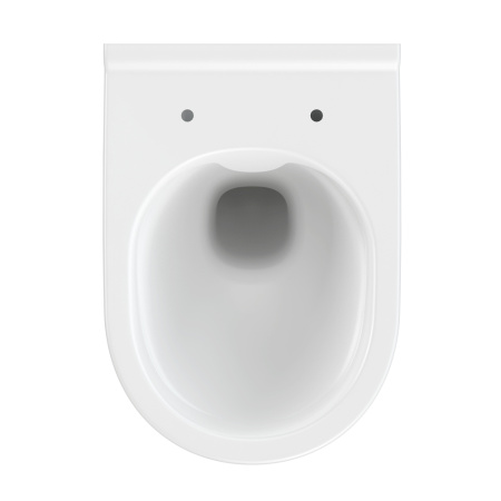 Подвесной унитаз безободковый Cersanit CITY OVAL Clean On DPL EO slim 63114